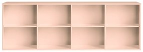 Világos rózsaszín függő könyvespolc 176x61x42 cm Mistral – Hammel Furniture
