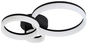 Searchlight 62793BK - Dimmelhető LED mennyezeti lámpatest TRIPLE LED/25W/230V