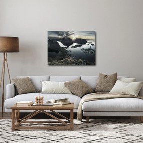 Kép - Norvég hegyek (70x50 cm)