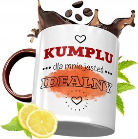 Bordó Bögre Barátnak Születésnapra Ajándék fényképes nyomattal