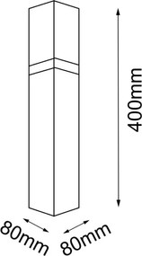 Antigo Fuku 9916 Állólámpa 1x40W/E14 IP54