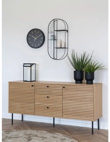 Kensington falióra, fekete, hangtalan 35 cm