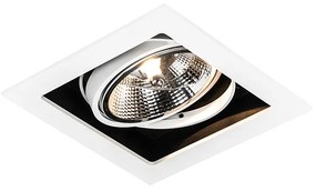 Modern beépített reflektor fehér 18 cm állítható - Artemis 111