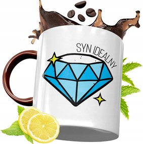 Bordó Bögre Fiúnak Születésnapi Ajándék fényképes nyomtatással