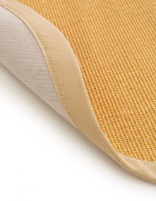 Szizál szőnyeg Sana Beige o 150 cm kör alakú