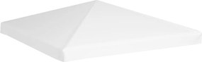 vidaXL fehér pavilon-tetőponyva 270 g/m² 3 x 3 m