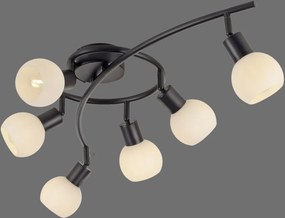 Paul Neuhaus modern spot lámpa loki fekete pln12155-18