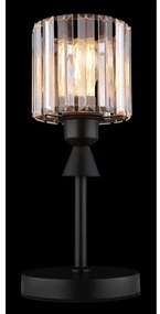 Globo 15742T - Asztali lámpa JORDANA 1xE27/60W/230V átm. 15 cm fekete
