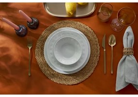 18 részes fehér porcelán étkészlet