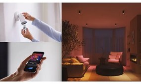 Fényerőszabályozható Philips Hue WACA LED-izzó GU10, 4,7 W, 230 V, 2200–6500 K