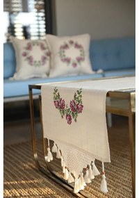 Pamut asztali futó 45x150 cm Cross – Oyo Concept