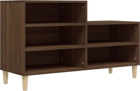 vidaXL barna tölgyszínű szerelt fa cipősszekrény 102x36x60 cm