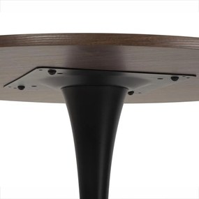 AVENBERG RONDO Étkezőasztal - Ø120, barna