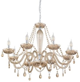 Eglo 39093 - Csillár BASILANO 8xE14/40W/230V