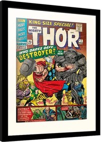 Keretezett Poszter Marvel - Thor - King Size Special