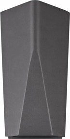 Homlokzati lámpa kültéri fali lámpa antracit Trio