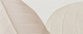 Kép - Texturált levelek (120x50 cm)