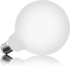 Led izzó E27 Filament Milk Dekoratív 8W Edison G125 Buborék Nagy Meleg