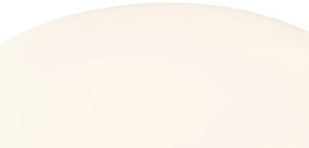 Okos modern kültéri állólámpa fekete búrával, fehér, Wi-Fi A60 - Virginia