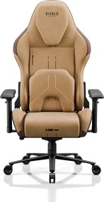 Barna szövet gamer szék, Normal Size: Diablo X.One Prime Camel Brown
