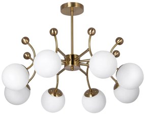 Csillár rúdon 8xE27/60W/230V arany