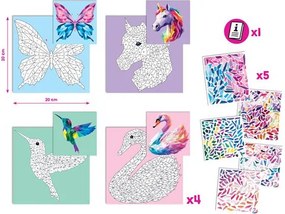 Kreatív matricás készlet, különleges állatok, MAPED CREATIV Sticker' Art (IMAC906913)