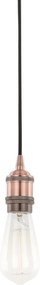 Függeszték Réz Classo ITALUX-DS-M-034-RED-COPPER