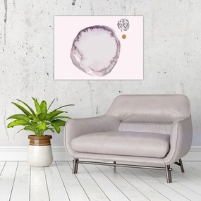 Kép - Lila minimalizmus N⁰4 (70x50 cm)