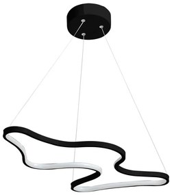 ARTISAN LED kábeles csillár 36W 230V 6500K fekete