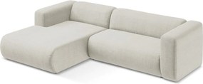 Bézs sarokkanapé (bal oldali-heverő résszel) Ekahi – Makamii