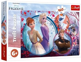Puzzle gyerekeknek Frozen - 160 db