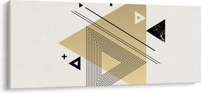 Kép - Geometriai formák N⁰4 (120x50 cm)