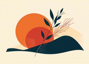 Poszter 55x40cm Alkonyat a csendben