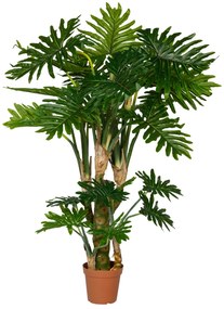 Pottery Pots Valósághű mesterséges Philodendron növény - Fazekas edények