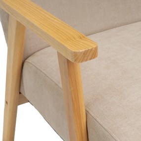 Bézs zsenília fotel Vintage – Casa Selección