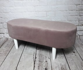 Montana Nagy puff, pad, 100 cm, Velúr Plüss, szövet- és színválasztékkal