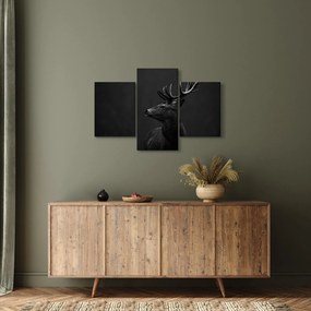 Kép - Egy szarvas portréja (90x60 cm)