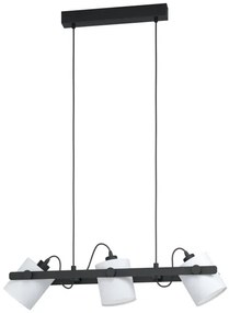 Eglo 43426 - Csillár zsinóron HORNWOOD 1 3xE27/28W/230V