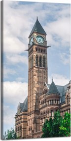 Vászonkép Építészet Óratorony 40x80