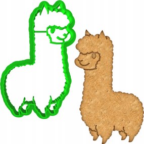 Húsvéti Mézeskalács Forma Húsvétra Alpaka Lama 8cm