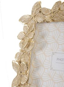 Fényképkeret farfalle glod 22,3x2,3x27,8 (belső fotó mérete 15x20)cm