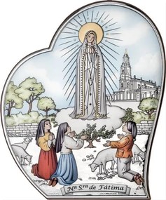 Fatimai Szűzanya kép SA0002/2C színben Gravírozás Ingyen!