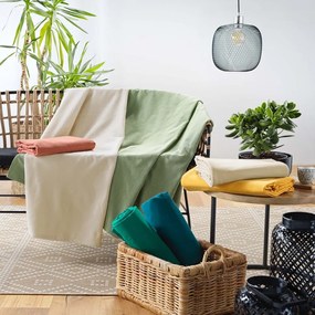 Sárga ágytakaró 220x240 cm Lucile – douceur d'intérieur