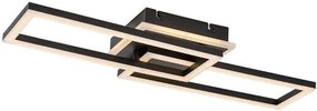 RÁBALUX 71393 RAMIN Modern LED Mennyezeti Lámpa Fekete IP20
