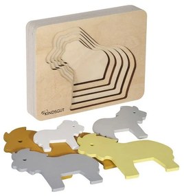 Lion fa gyerek puzzle - Kindsgut