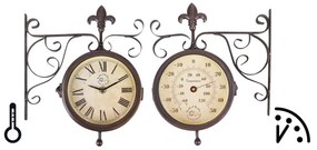 Rustic falióra hőmérővel - Esschert Design