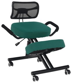 Ergonomikus irodai szék Rusu (zöld + fekete). 1040158