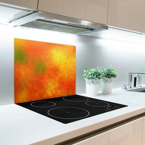 Üveg vágódeszka absztrakció háromszögek 60x52 cm