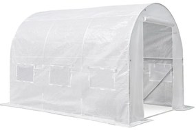 Fóliasátor 200x200x300 cm erősített vázzal+fólia