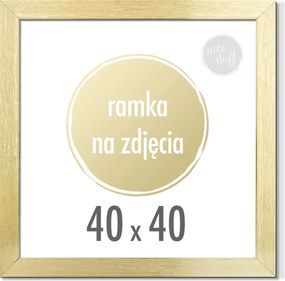 Képkeret 40x40 arany képkeret